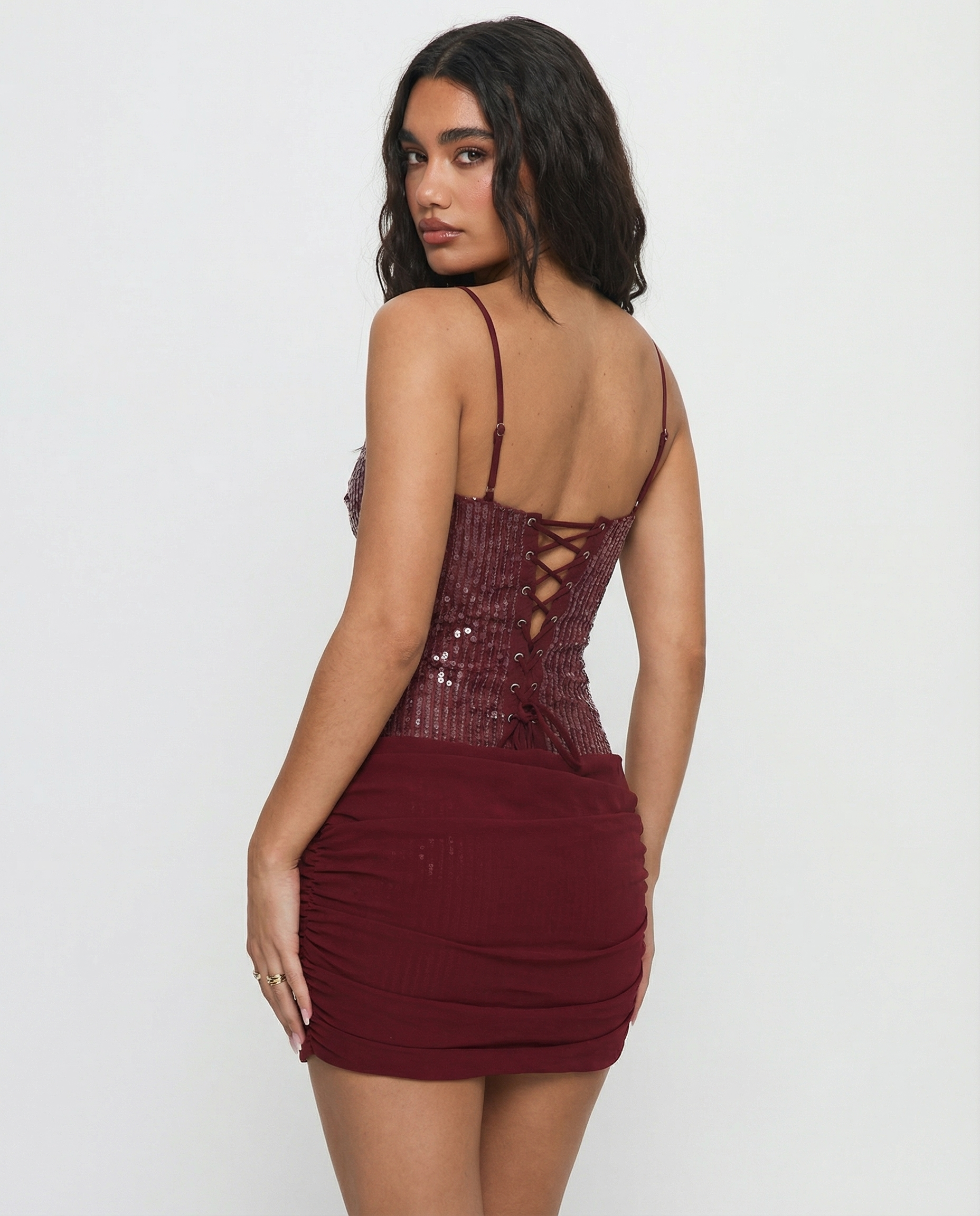 Mini Dress with Floral Print - Lightweight Casual Summer Dress for Women