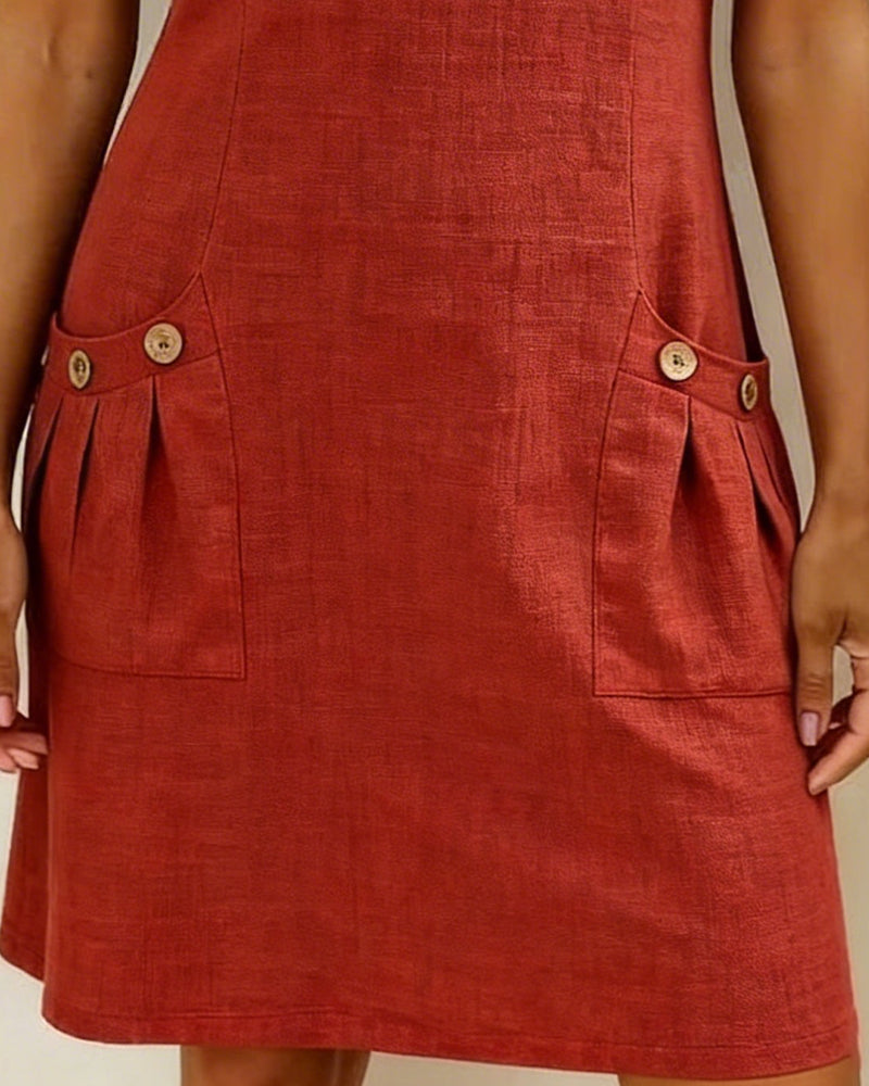 Bea Dress | Natural Elegance for Everyday Wear