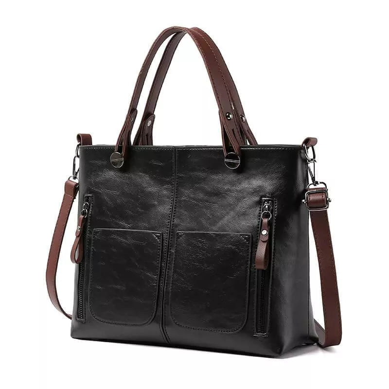 Luxe Leather Crossbody Bag - Stylish and Versatile Everyday Accessory