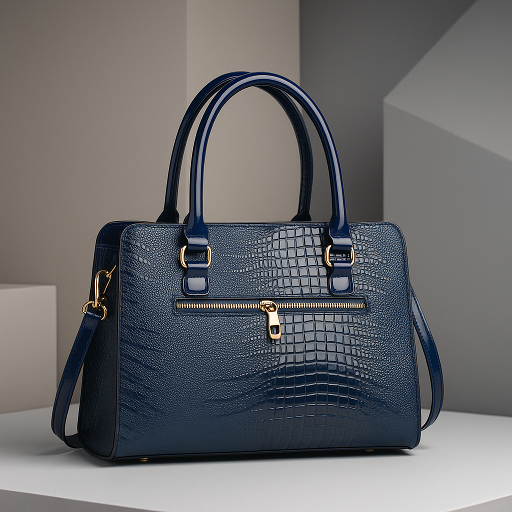 Leather Tote Handbag with Elegant Design for Everyday Use