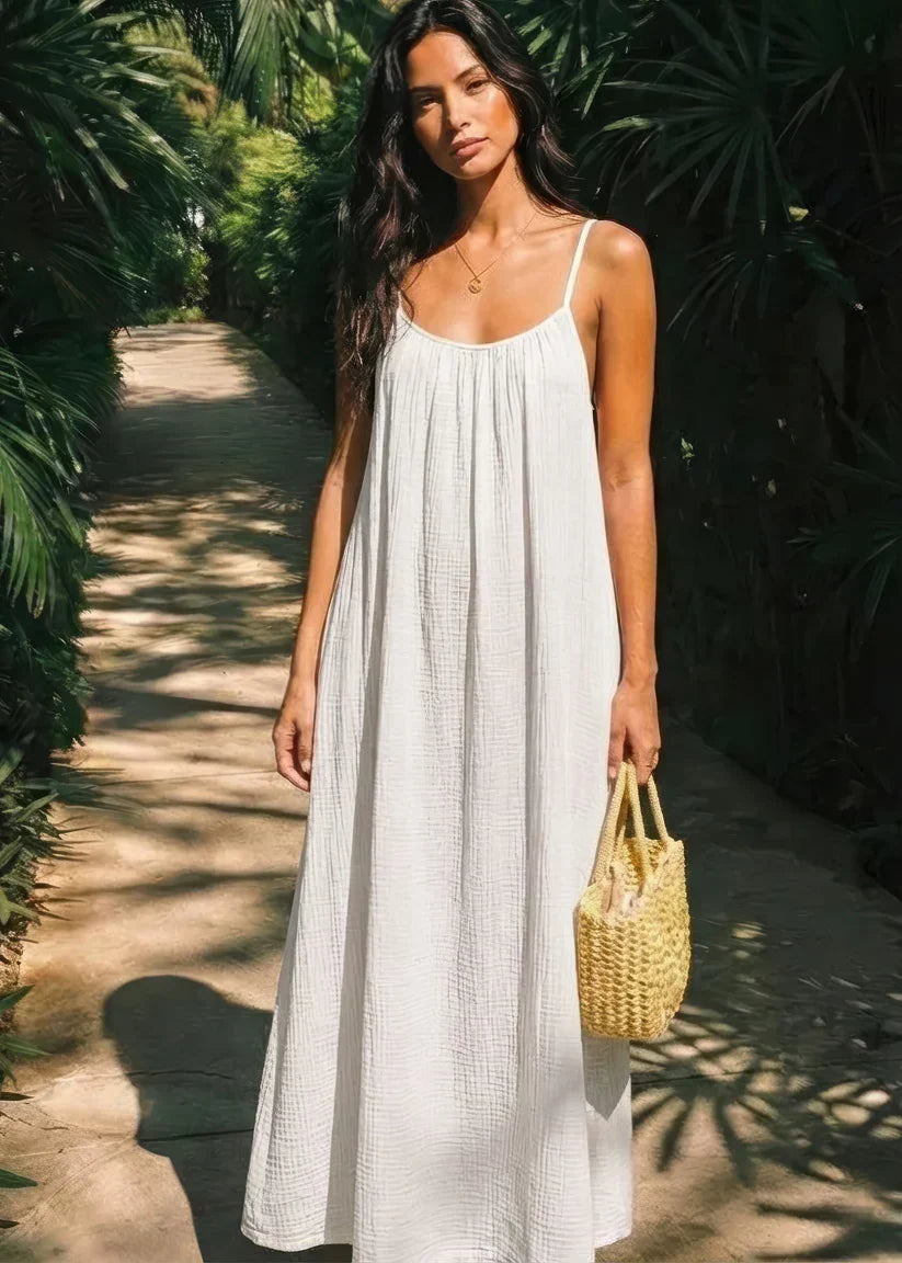Celeste | Adjustable Open-Back Dress