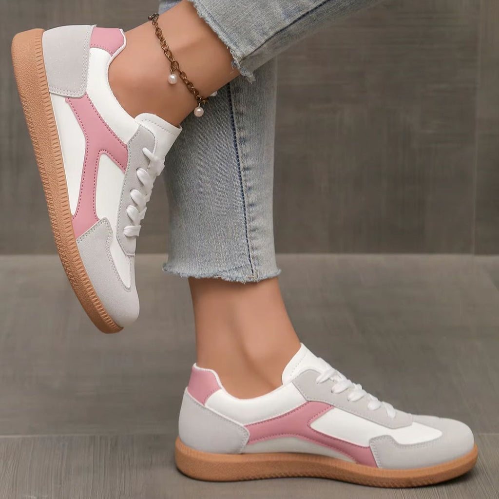 Lifestyle Sneakers for Women - Breathable Mesh Casual Footwear