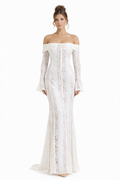 Floral Lace Stretch Dress with Sculpting Mesh Lining for Special Occasions