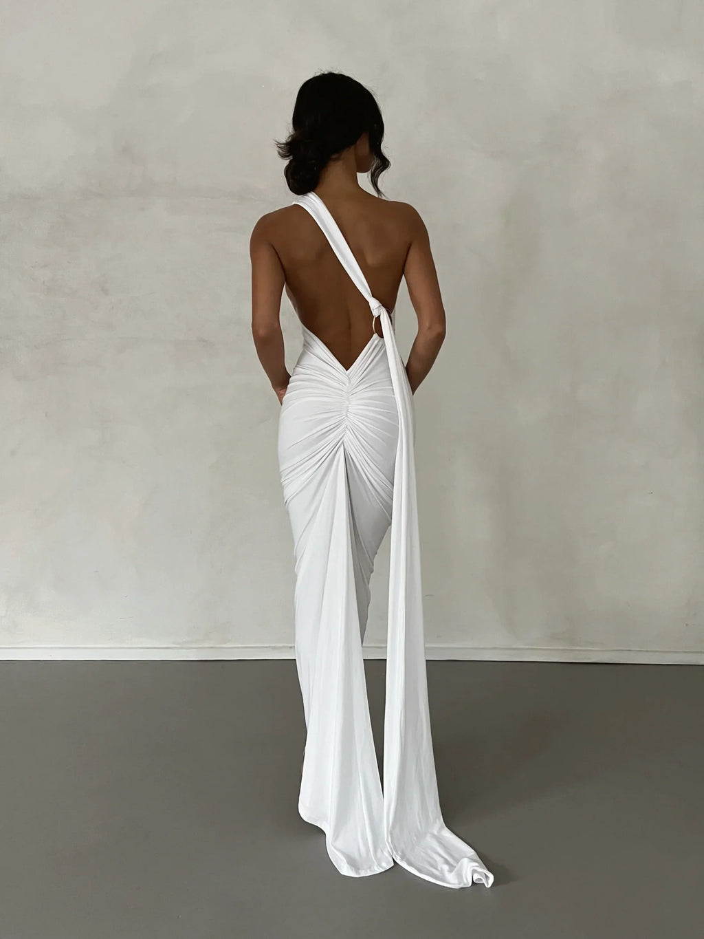 Maxi Dress with Sash Detail | Modern Design for Casual or Formal Wear