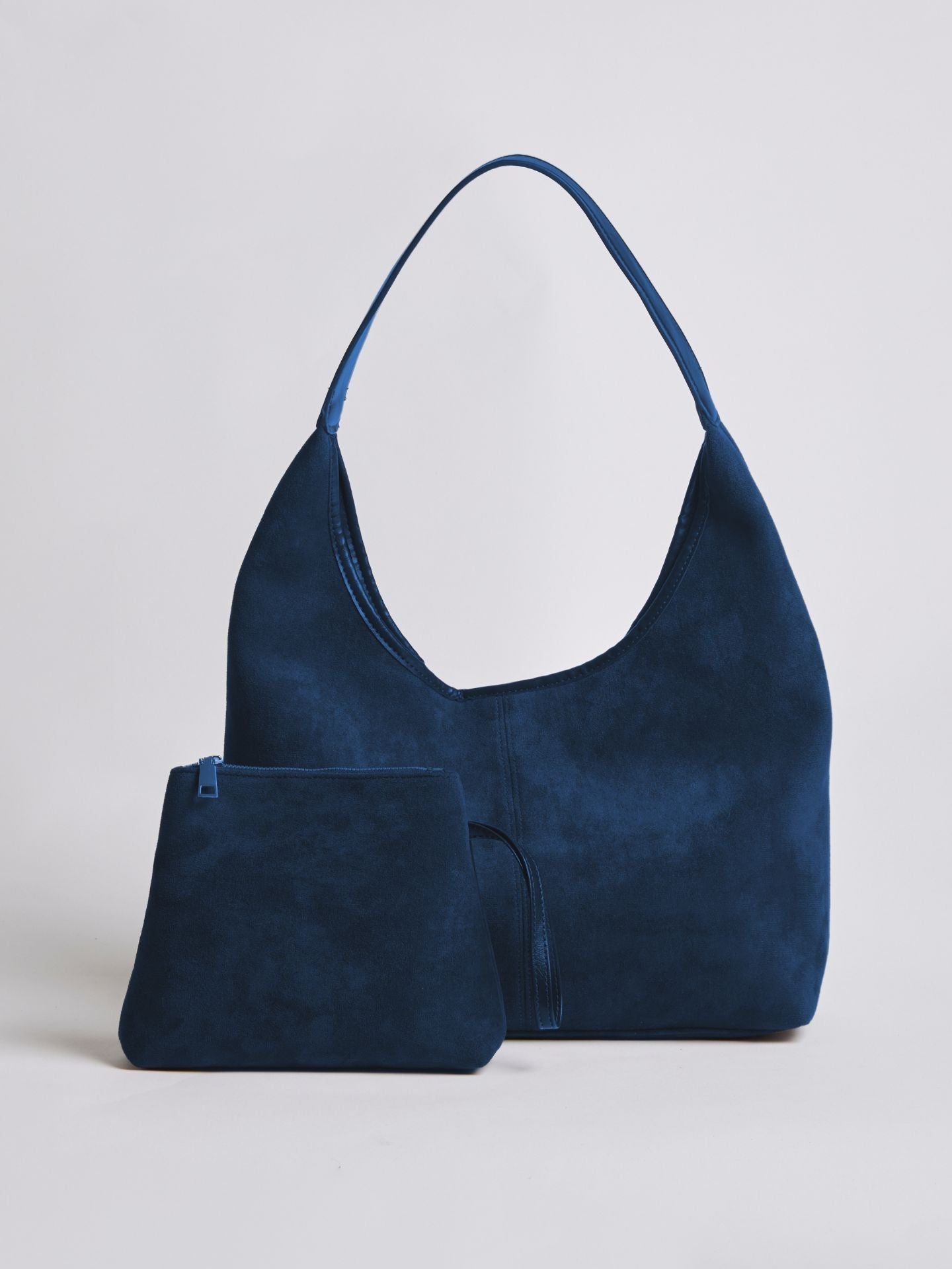 Vegan Leather Half-Moon Tote Bag - Stylish and Versatile Handbag for Everyday Use