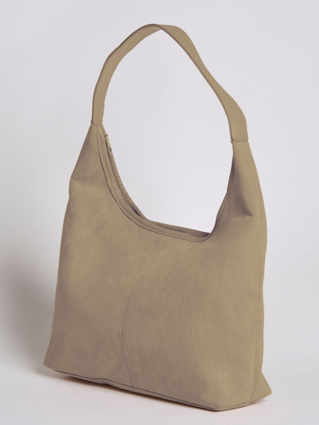 Vegan Leather Half-Moon Tote Bag - Stylish and Versatile Handbag for Everyday Use