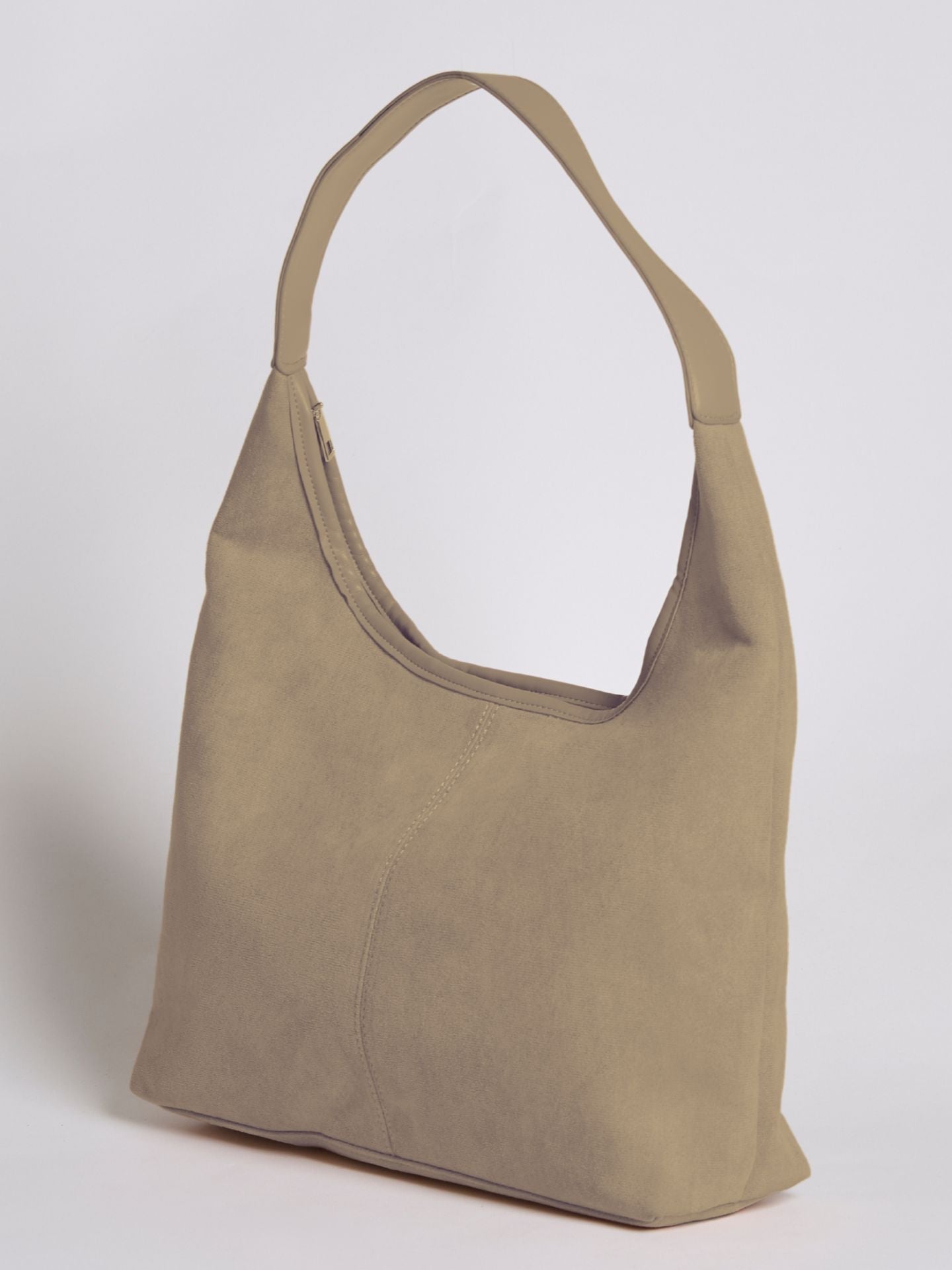 Vegan Leather Half-Moon Tote Bag - Stylish and Versatile Handbag for Everyday Use