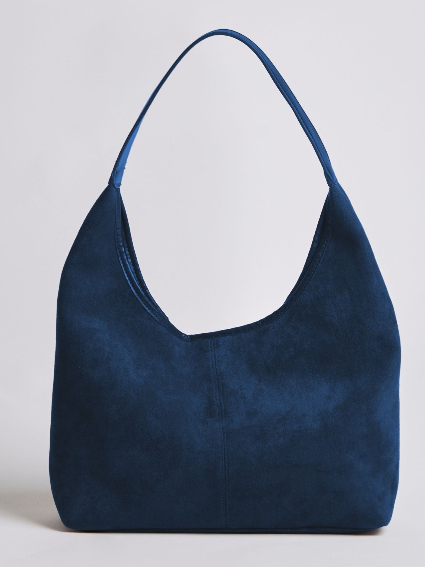 Vegan Leather Half-Moon Tote Bag - Stylish and Versatile Handbag for Everyday Use