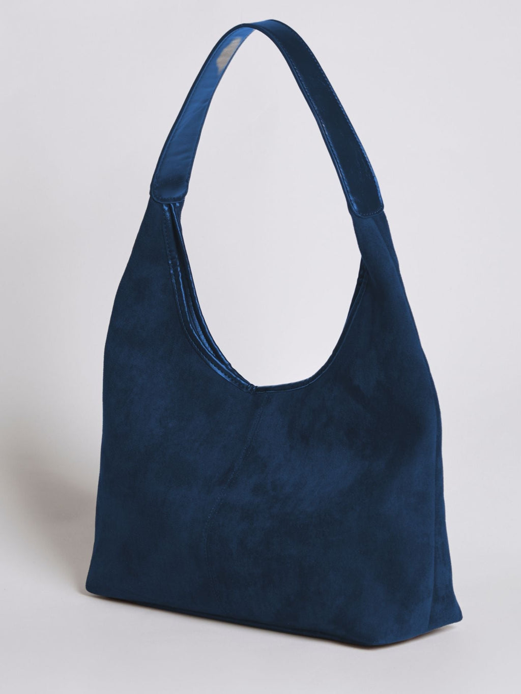 Vegan Leather Half-Moon Tote Bag - Stylish and Versatile Handbag for Everyday Use