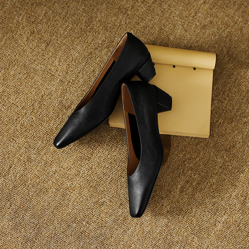Elegant Stiletto Heels in Faux Leather for Formal Events and Parties