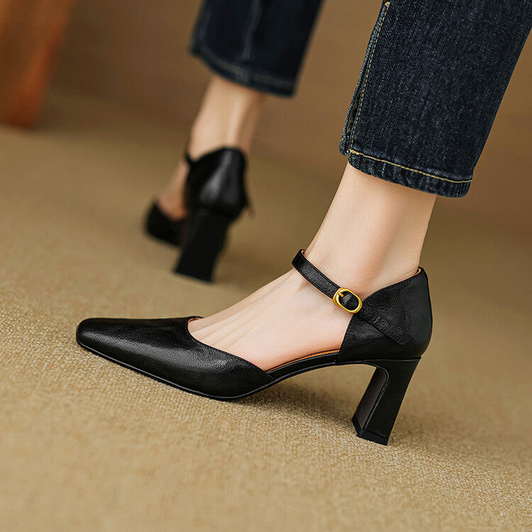 Elegant Stiletto Heels for Women - Faux Leather, Chic Evening Footwear