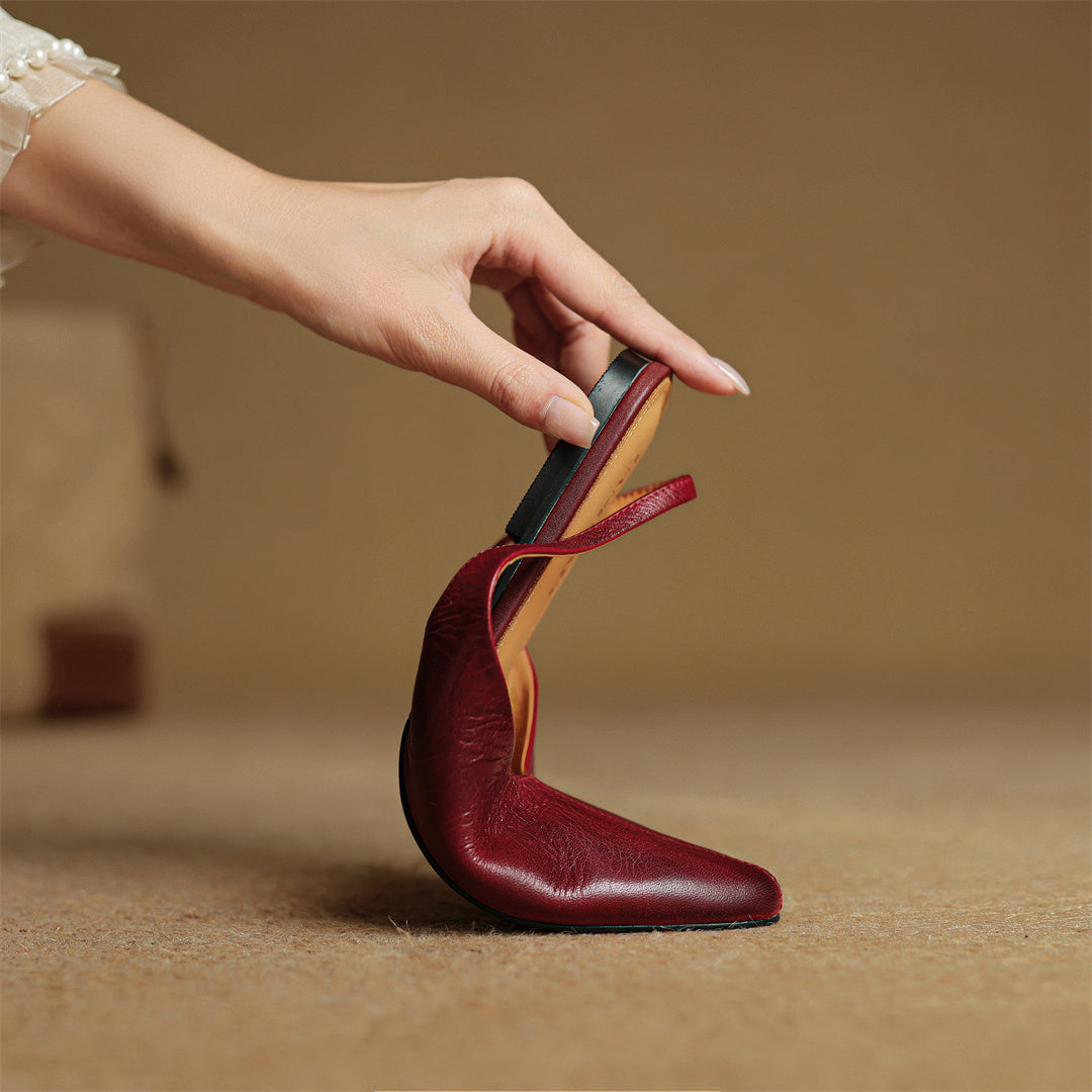 Genuine Leather Ballet Flats for Women - Comfortable Everyday Footwear