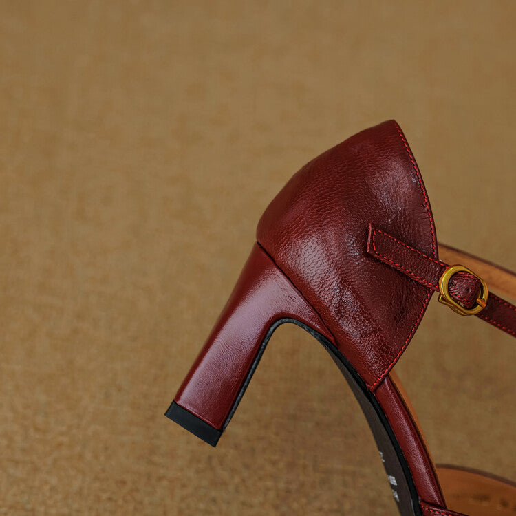 Elegant Stiletto Heels for Women - Faux Leather, Chic Evening Footwear