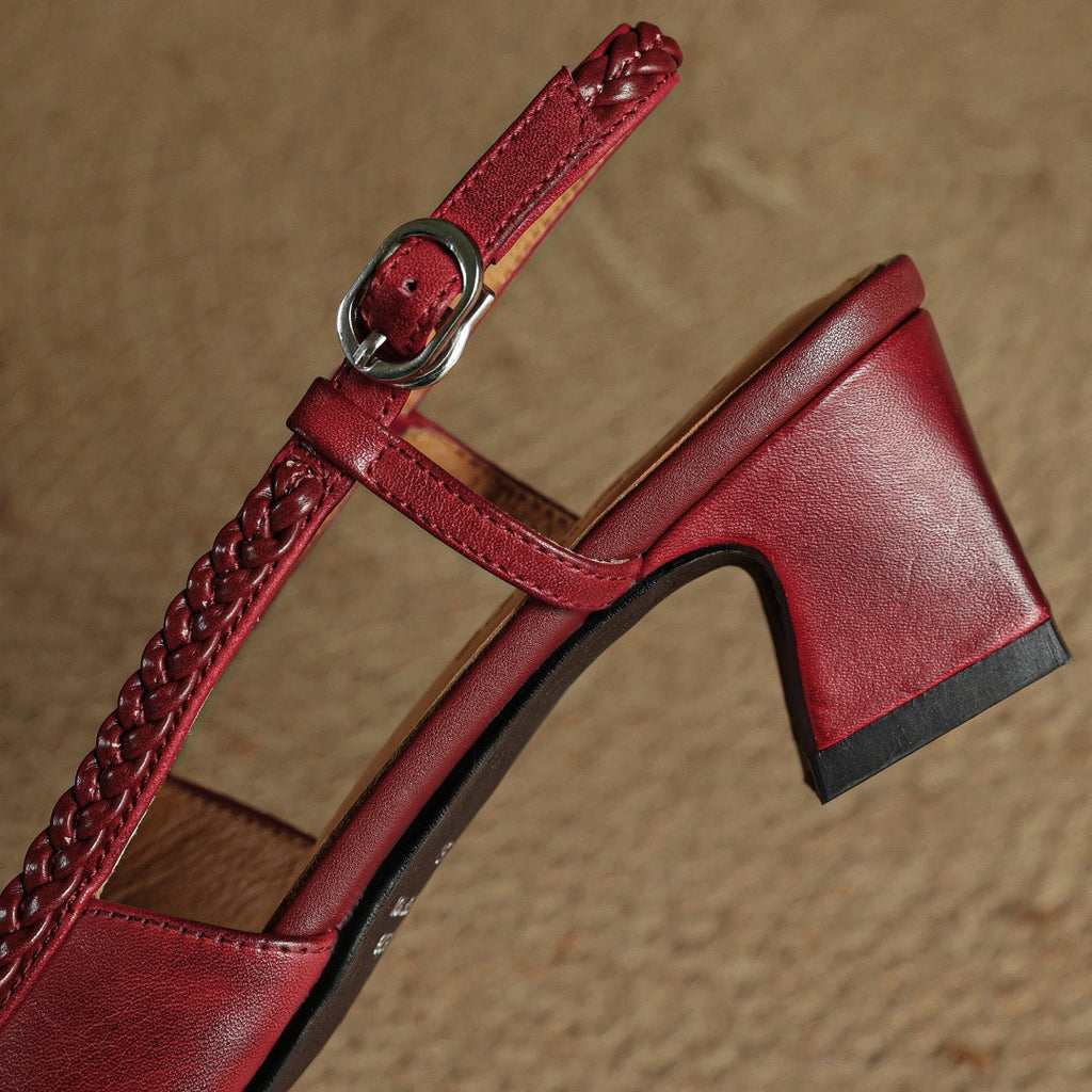 Leather Heels for Women - Elegant Design for Formal and Casual Wear