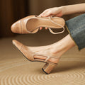 Leather Heels for Women - Elegant Design for Formal and Casual Wear