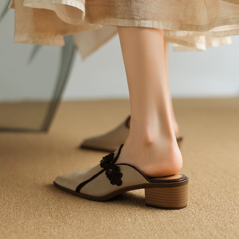 Suede Heels for Women - Elegant Stiletto Design for Formal and Casual Wear
