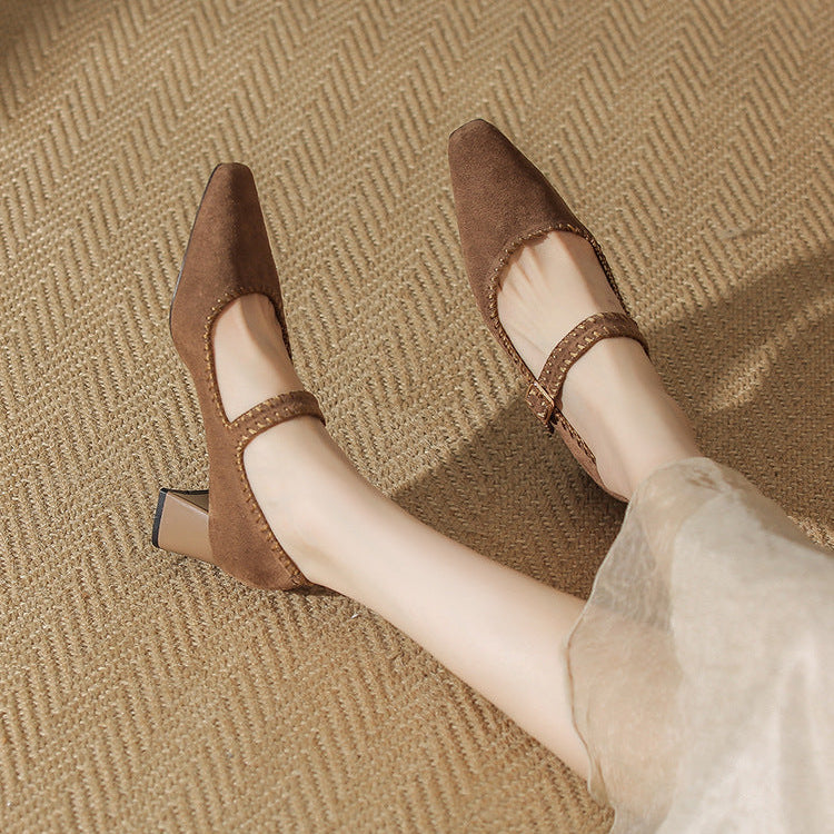 Suede High Heels for Women - Elegant Dress Shoes for Formal Events
