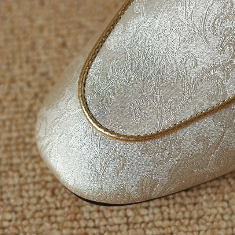 Jasmine Satin Mules for Women - Elegant Slip-On Shoes for Casual or Formal Wear