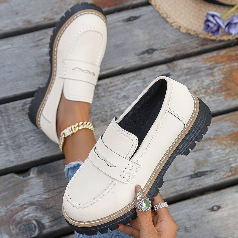 Suede Loafers for Women - Comfortable Slip-On Design for Casual Wear