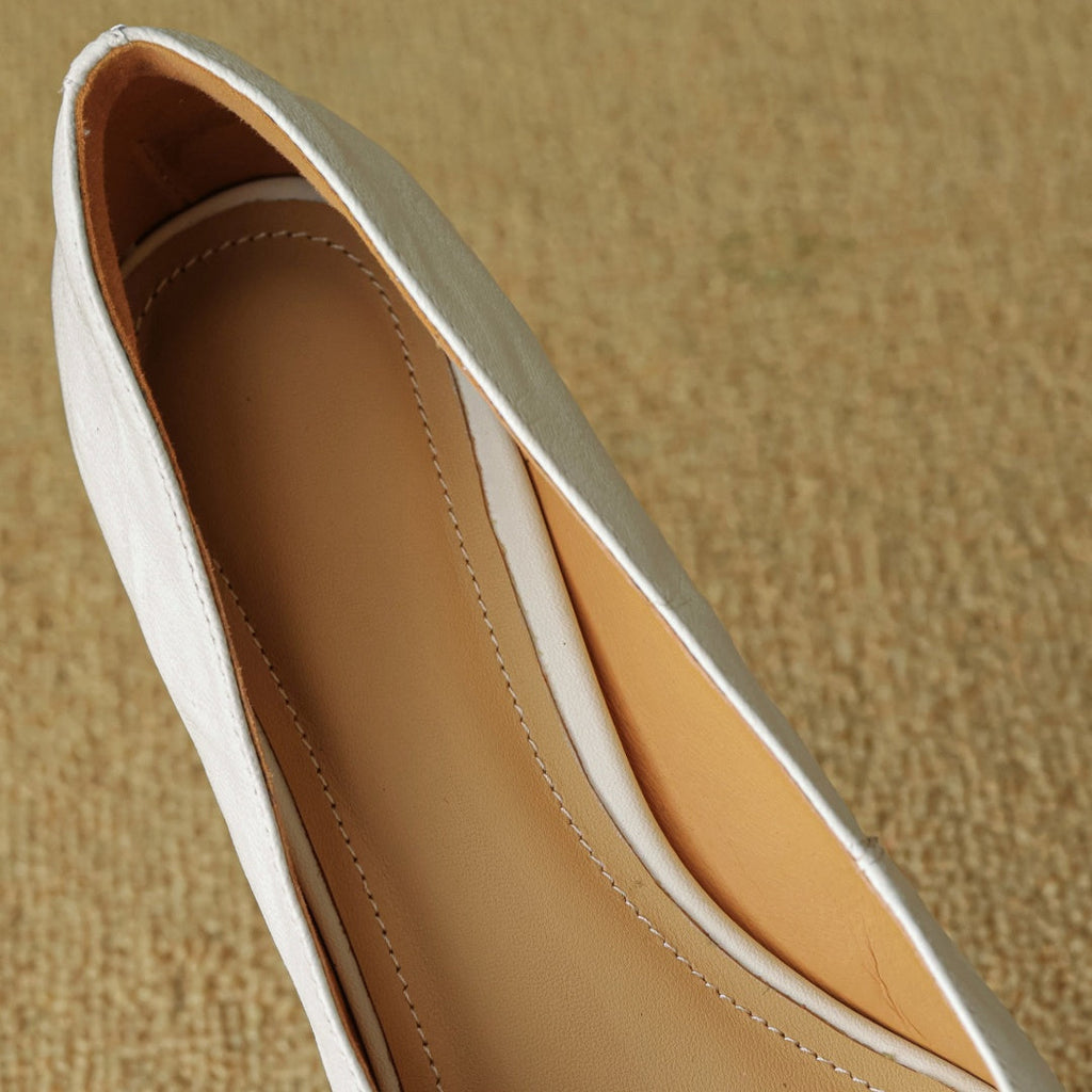 Leather Heels for Women - Clara Rose Design - Elegant Dress Shoes