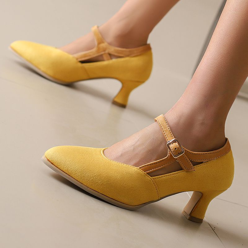 Suede Heels for Women - Elegant Design for Formal and Casual Wear