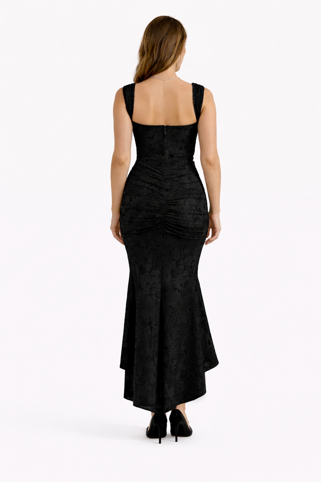 Satin Midi Dress | Bias Cut | Luminous Neutral | Evening Wear