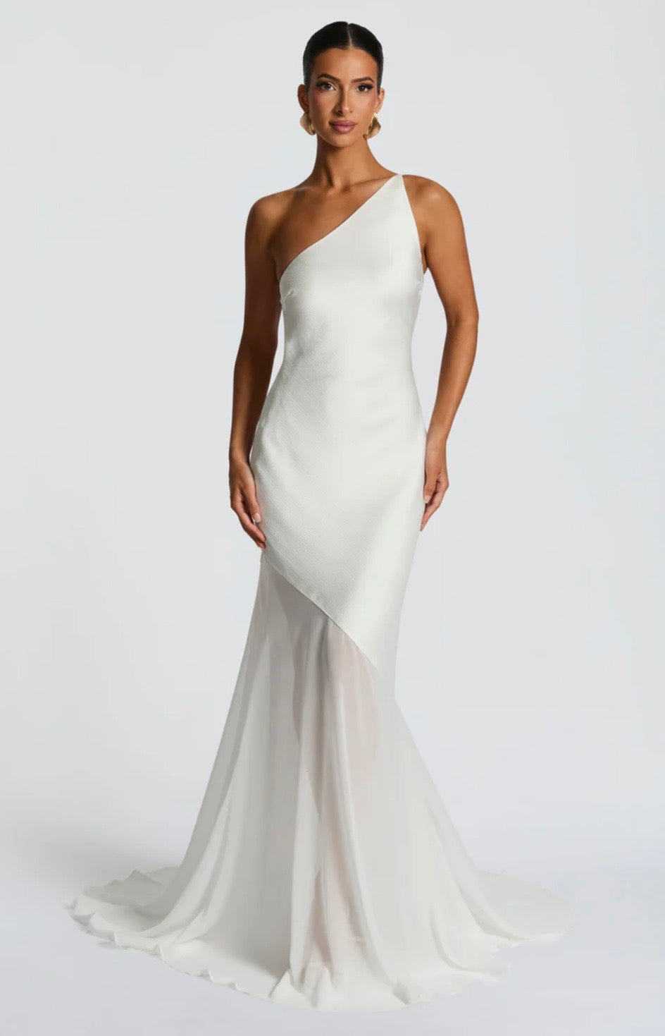 Layered Fluid Maxi Dress | Bias-Cut Design for Elegant Evening Wear