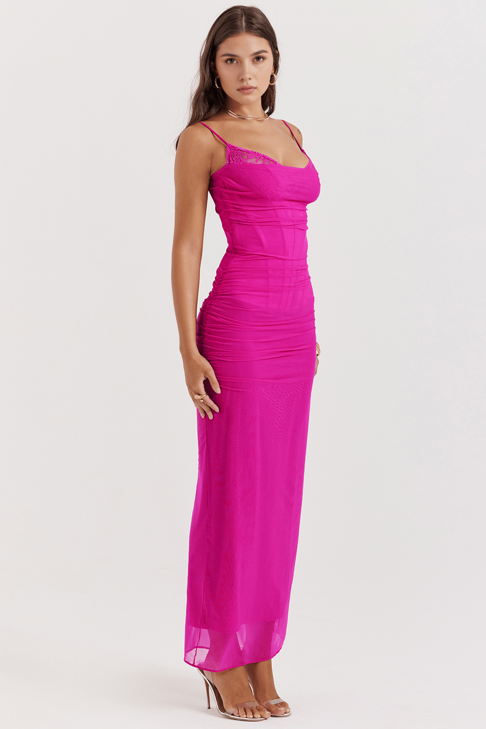 Maxi Dress for Women | Draped Fabric | Festive & Workwear Options
