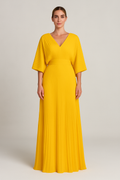Vibrant Pleated Maxi Dress | Sophisticated Summer Style | Women's Fashion Dress
