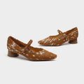 Elegant Leather Heels for Women - Stylish Dress Shoes for Special Occasions