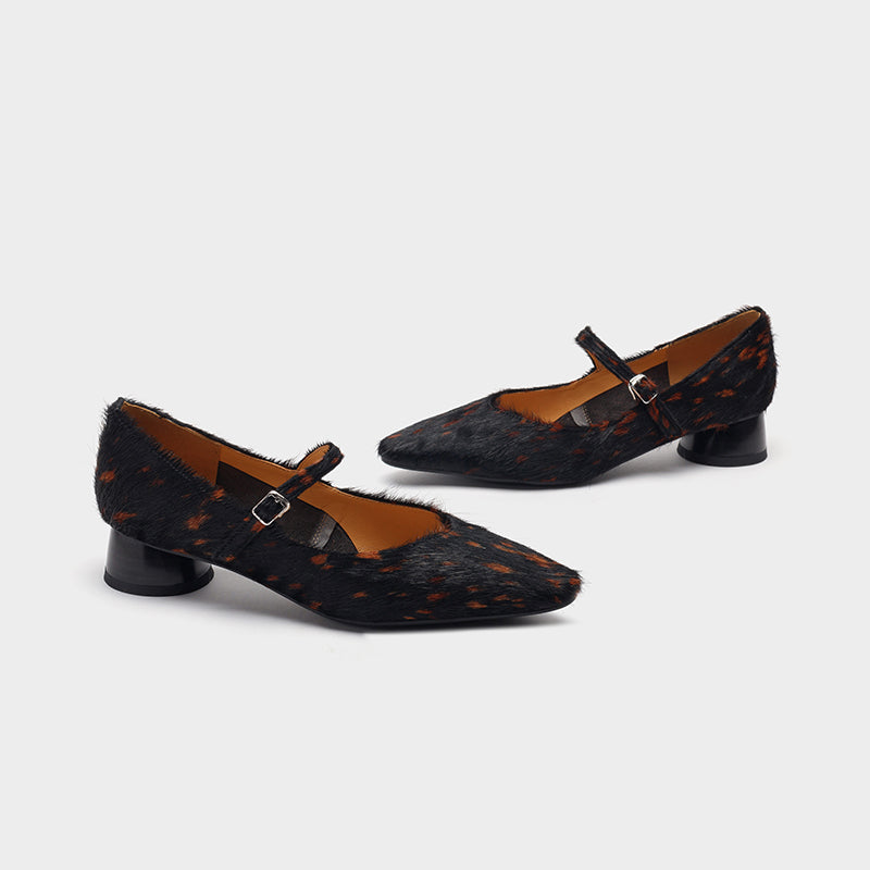 Elegant Leather Heels for Women - Stylish Dress Shoes for Special Occasions