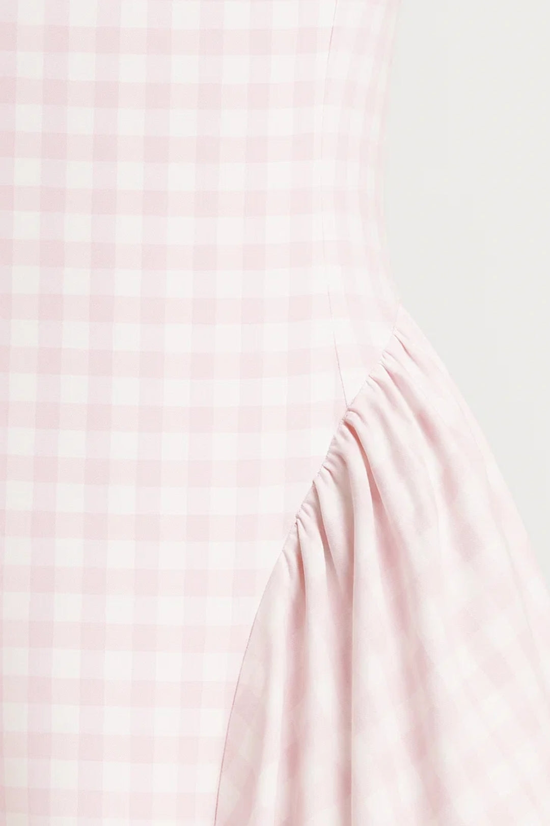 Checkered Square-Neck Midi Dress | Retro Style | Casual Wear for Women