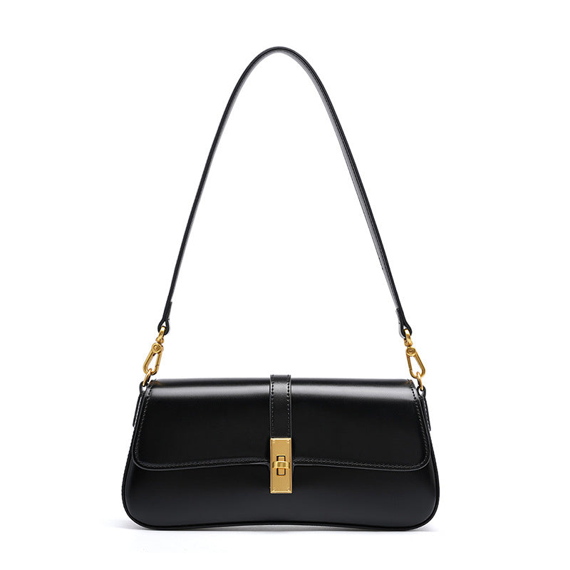 Luxe Leather Shoulder Bag for Women - Stylish Everyday Handbag
