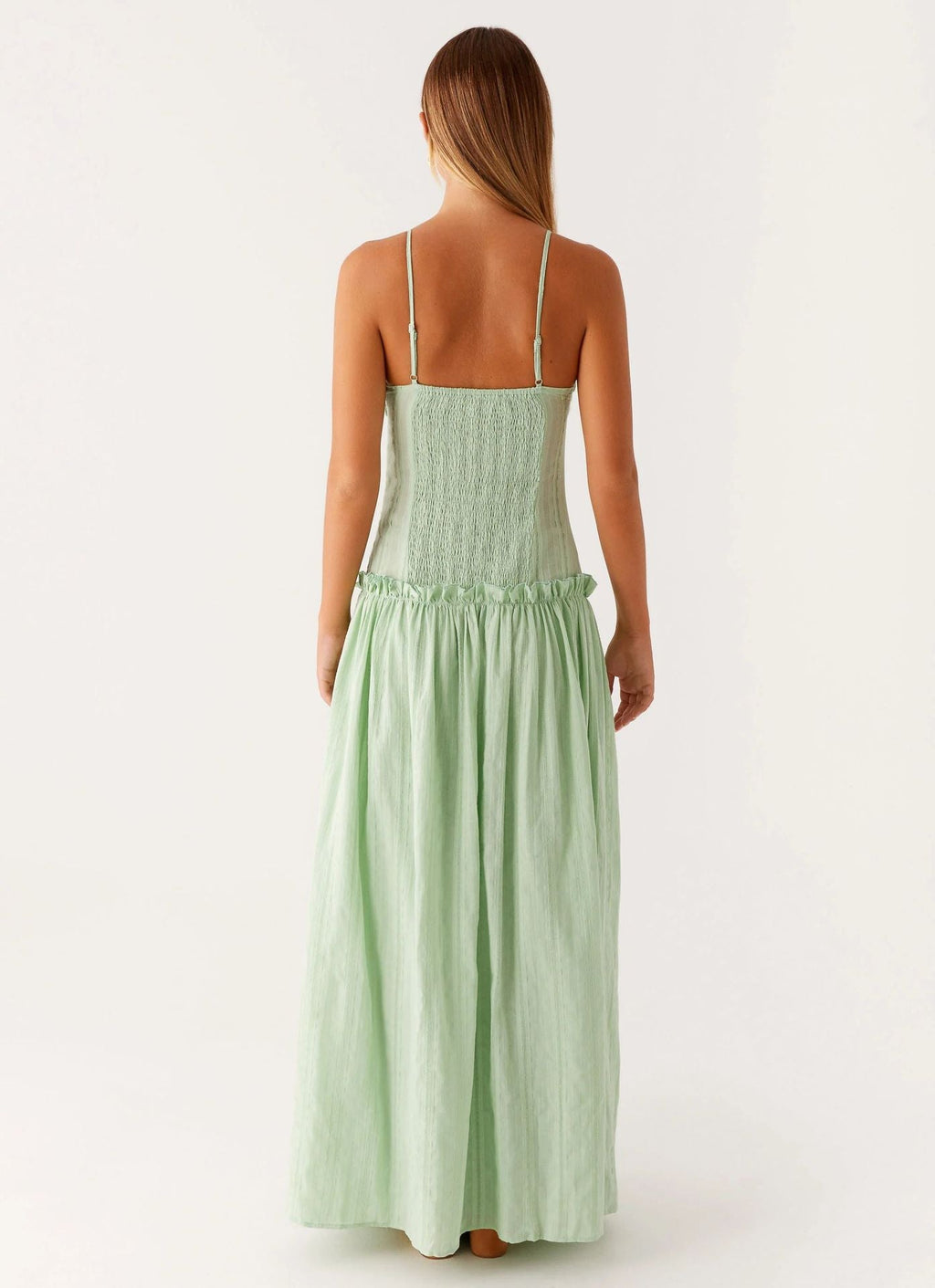 Color-Block Maxi Dress with Back Slip | Elegant Evening Wear for Women