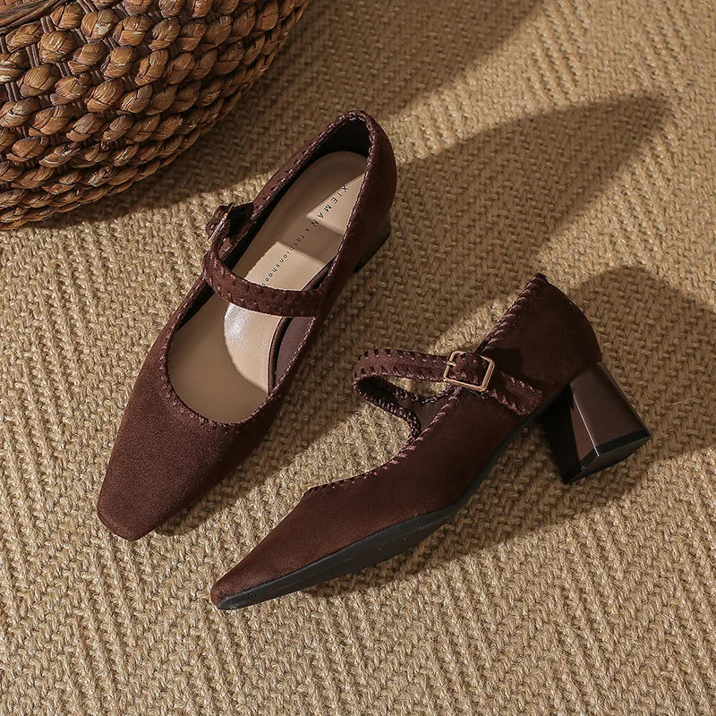 Suede High Heels for Women - Elegant Dress Shoes for Formal Events