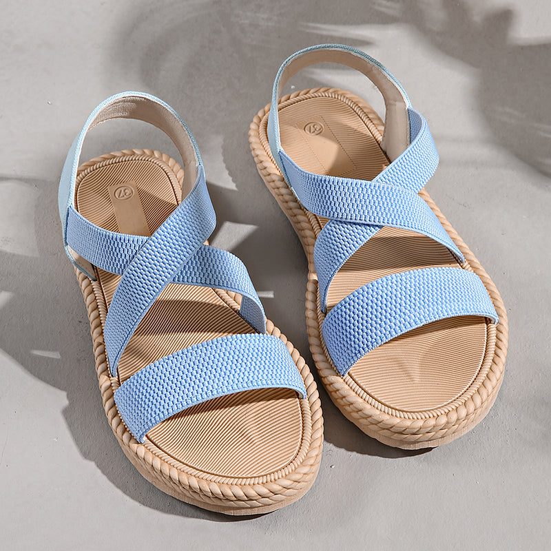 Weave Sandals for Women - Comfortable Casual Footwear - Summer Style