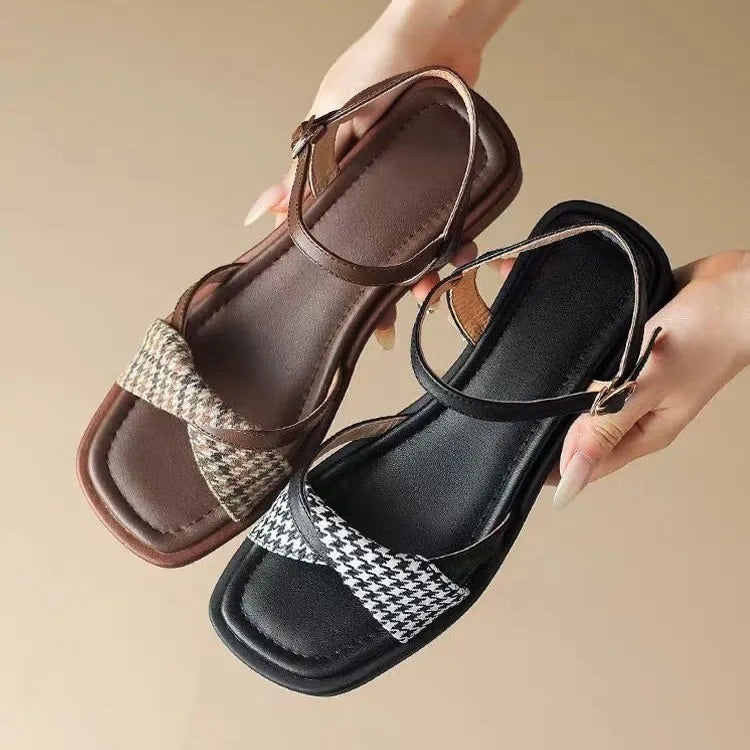 Contour Sandals for Women - Comfortable Footbed, Casual Summer Footwear