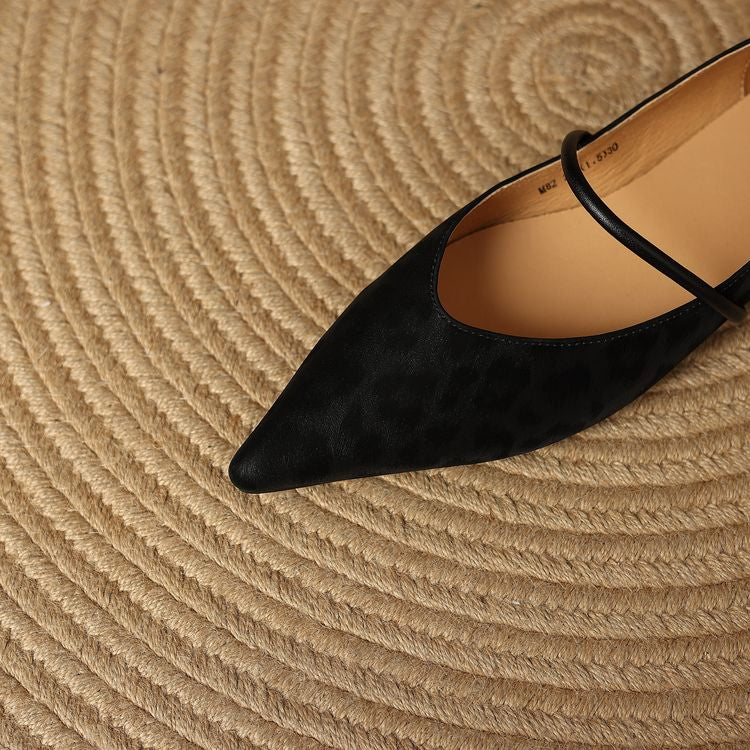 Leather Flats for Women - Comfortable Slip-On Design for Everyday Wear