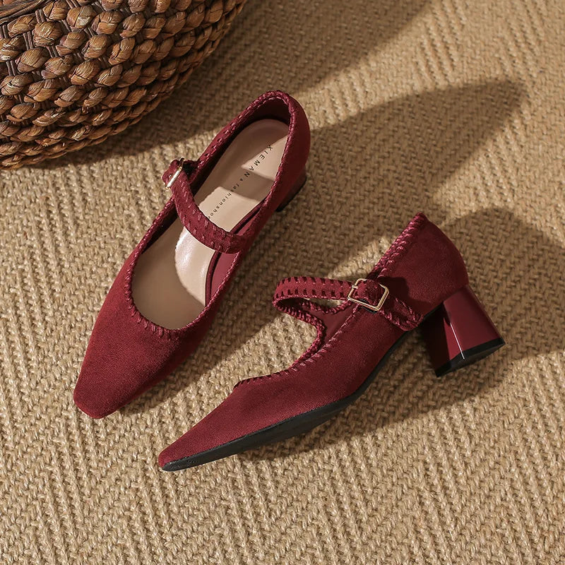 Suede High Heels for Women - Elegant Dress Shoes for Formal Events