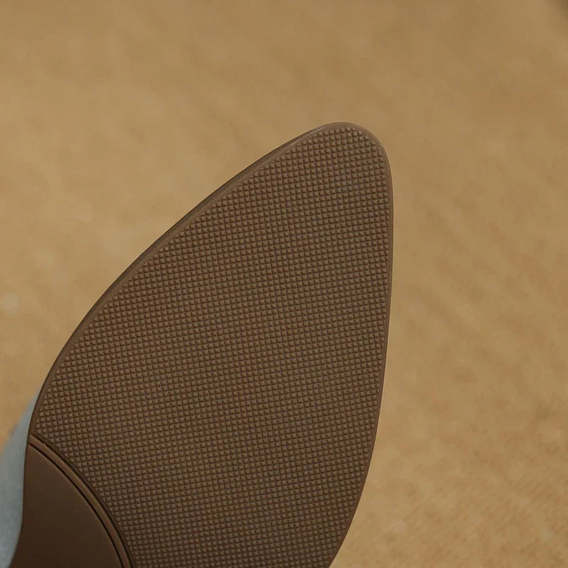 Suede Heels for Women - Elegant Stiletto Design for Formal and Casual Wear