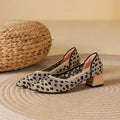 Knit Heels for Women - Comfortable Knit Upper, Elegant Design for Casual Wear