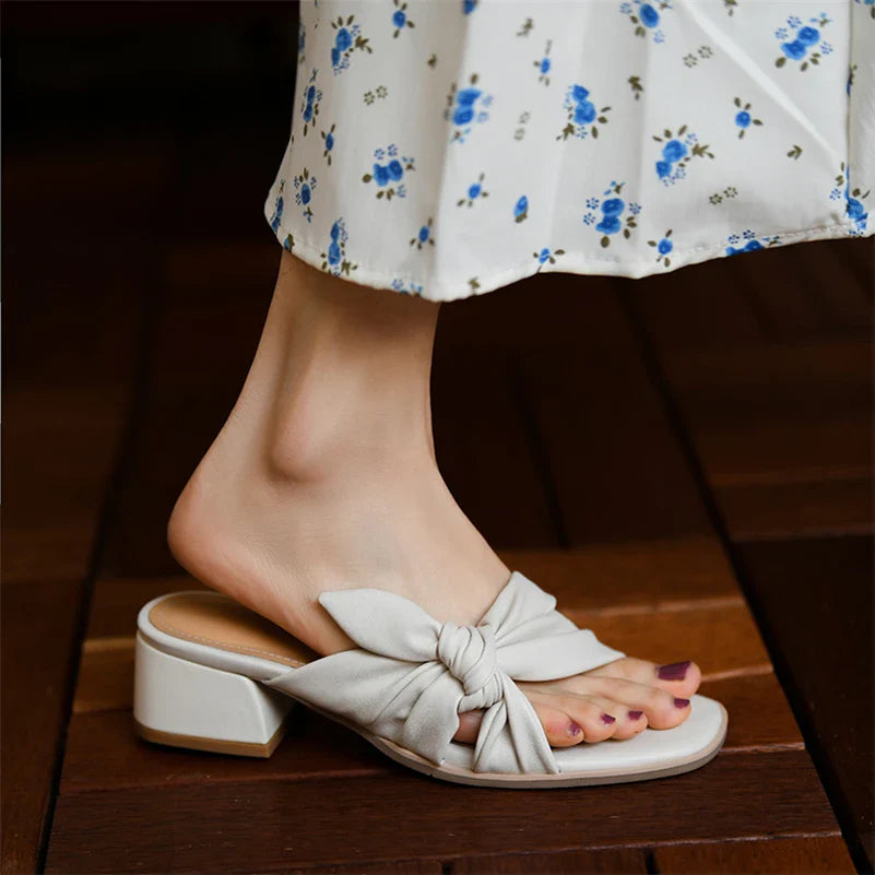 Leather Rosetta Sandals for Women - Comfortable Summer Footwear