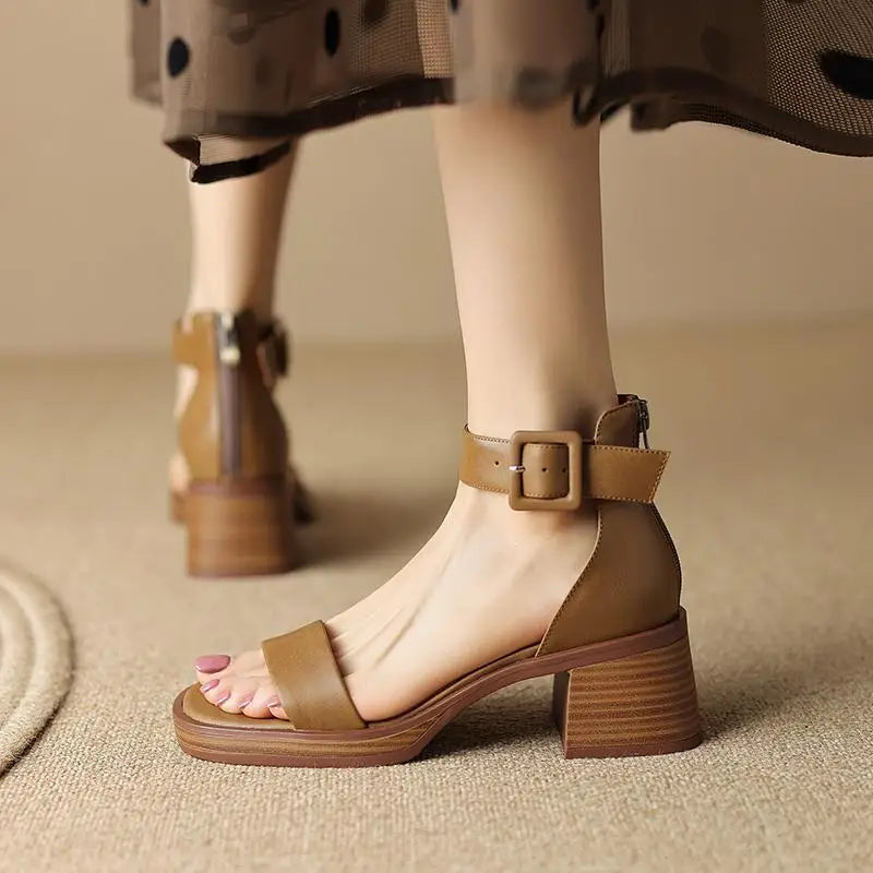 Strap Heels for Women - Elegant Design - Comfortable High Heels for Parties