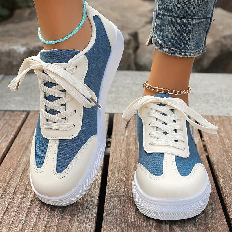 Casual Canvas Sneakers for Everyday Wear - Comfortable Lightweight Design