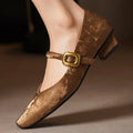 Velvet Heels for Women - Elegant Evening Footwear in Classic Black