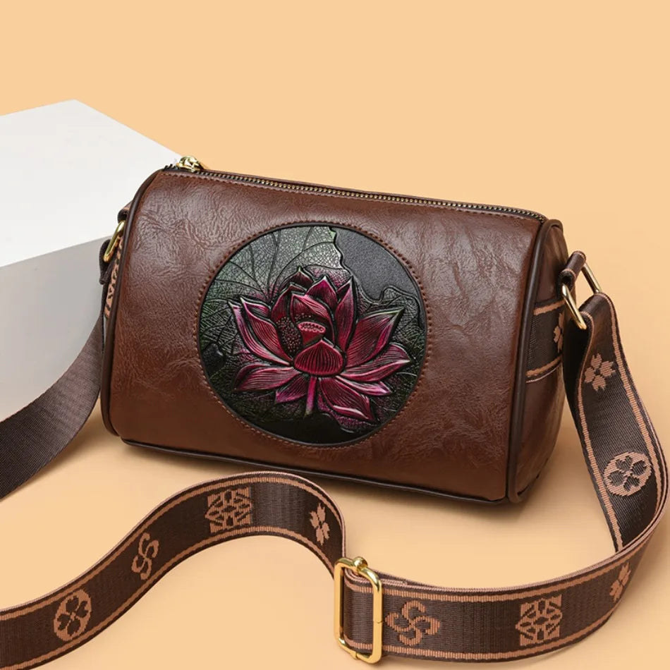 Eco-Friendly Leather Handbag – Compact Design for Everyday Use