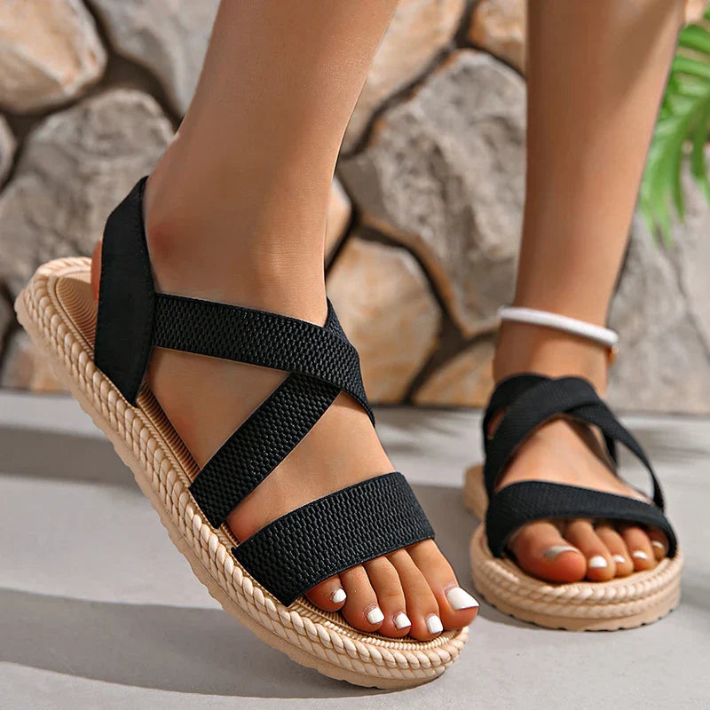 Weave Sandals for Women - Comfortable Casual Footwear - Summer Style