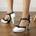 Elegant Leather Heels for Women - Stylish Dress Shoes for Formal Occasions