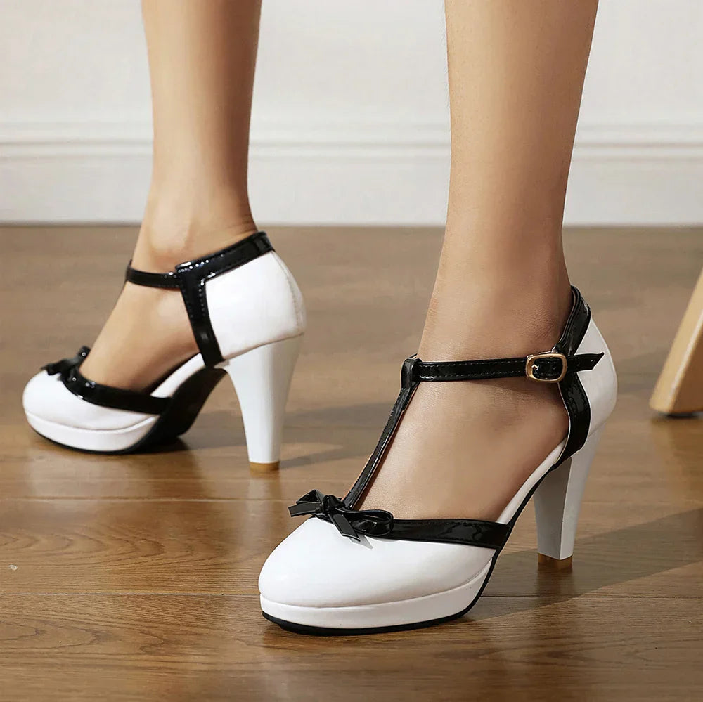 Elegant Leather Heels for Women - Stylish Dress Shoes for Formal Occasions