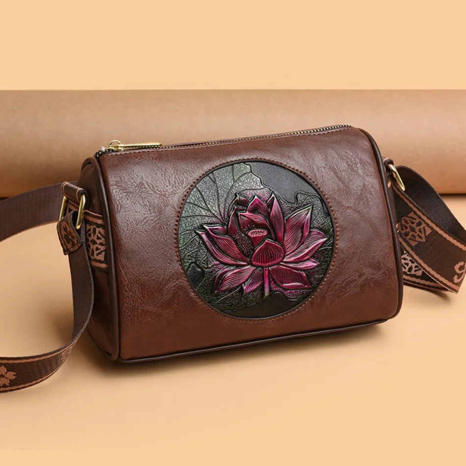 Eco-Friendly Leather Handbag – Compact Design for Everyday Use